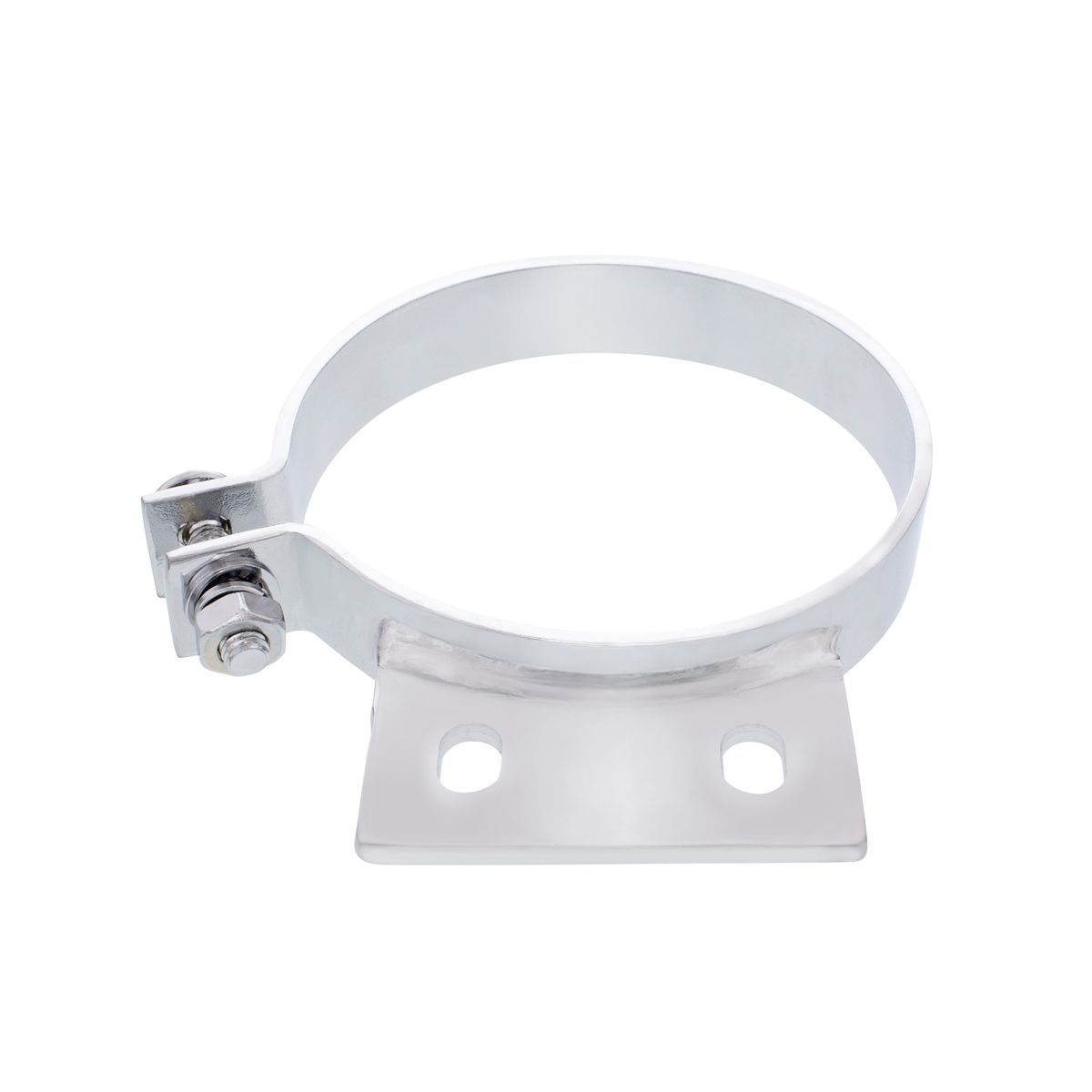 5" Chrome Exhaust Clamp For Peterbilt