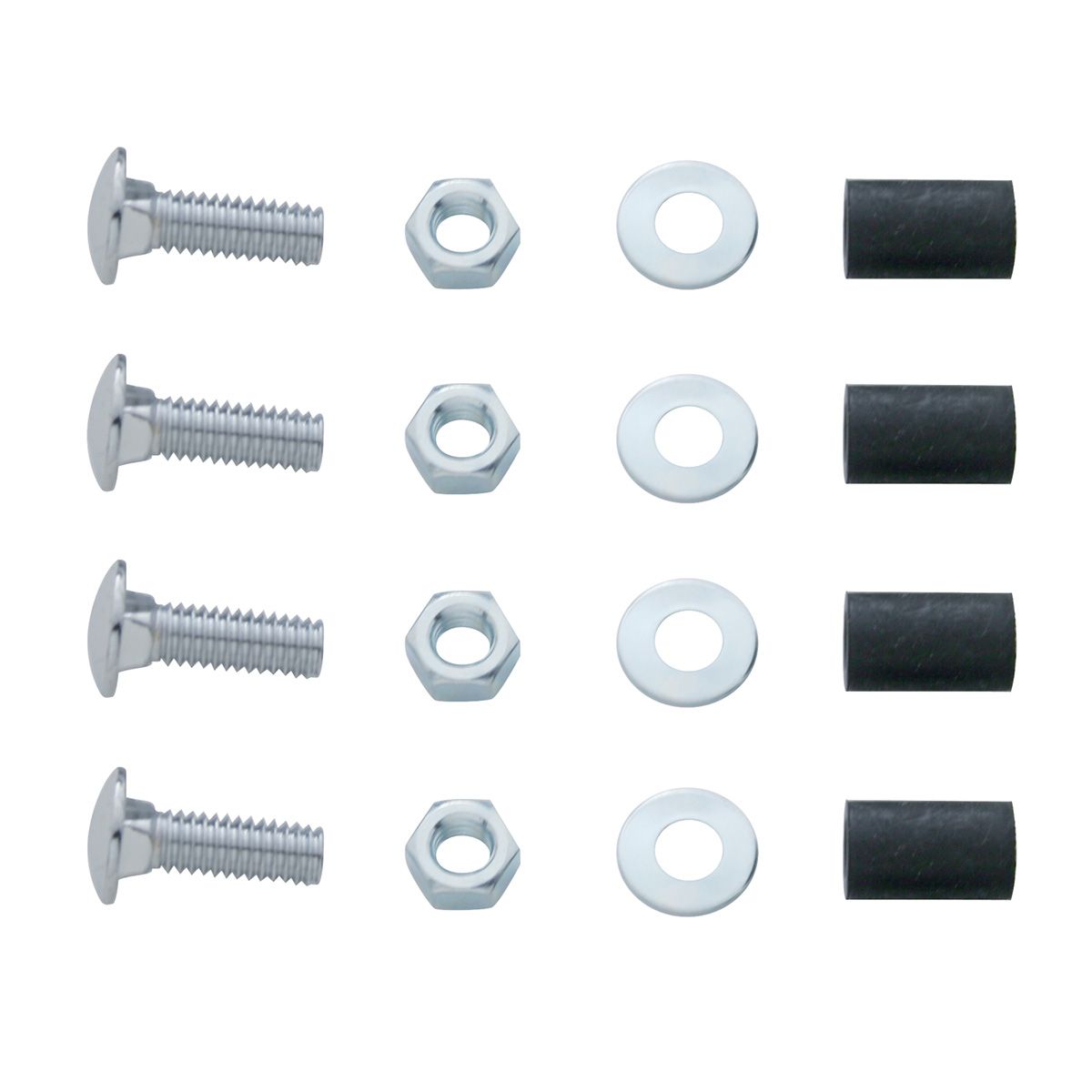 Top Mud Flap Plate Hardware - Bolt Thru
