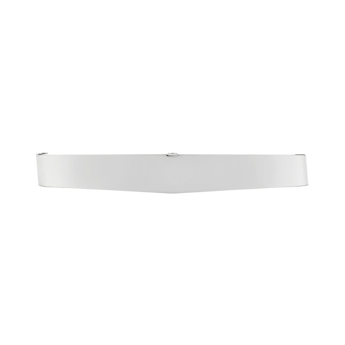 14-3/4" Wide Stainless Steel Visor For Dual 4" X 6" Headlight, Smooth Style
