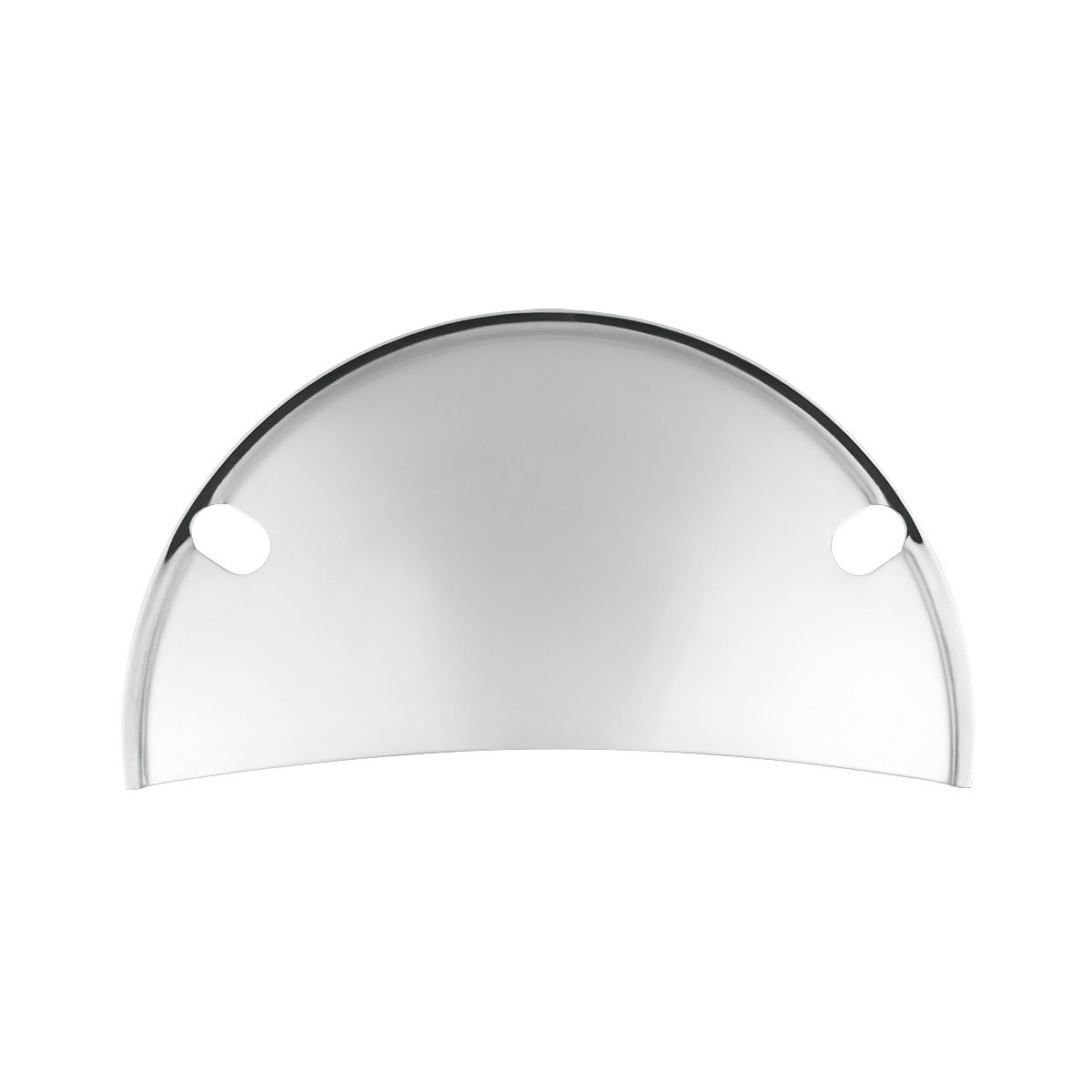 Chrome Half-Moon Shield For 5-3/4" Headlight