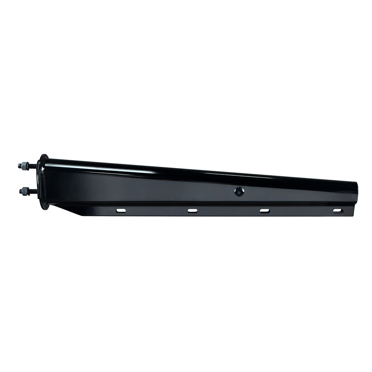 30" Black Heavy Duty Mud Flap Hangers - 2-1/2" Bolt Pattern (Pair)