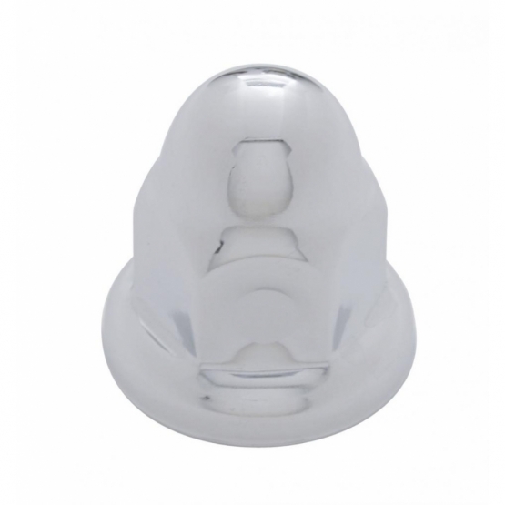 33mm x 2" Chrome Steel Nipple Nut Cover With Flange (10-Pack)