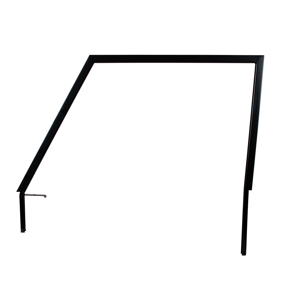 Black Door Window Frame For 1966-77 Ford Bronco