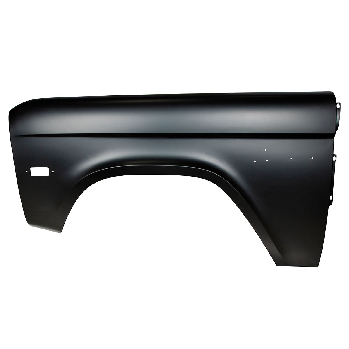 Front Fender With Sidemarker & Emblem Holes For 1970-77 Ford Bronco