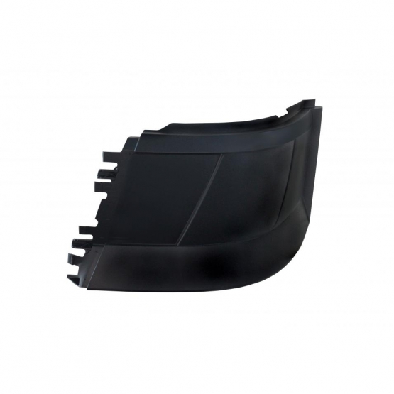 Bumper End Without Fog Light Hole (Screw Mount) For 2003-2017 Volvo VNL - Driver