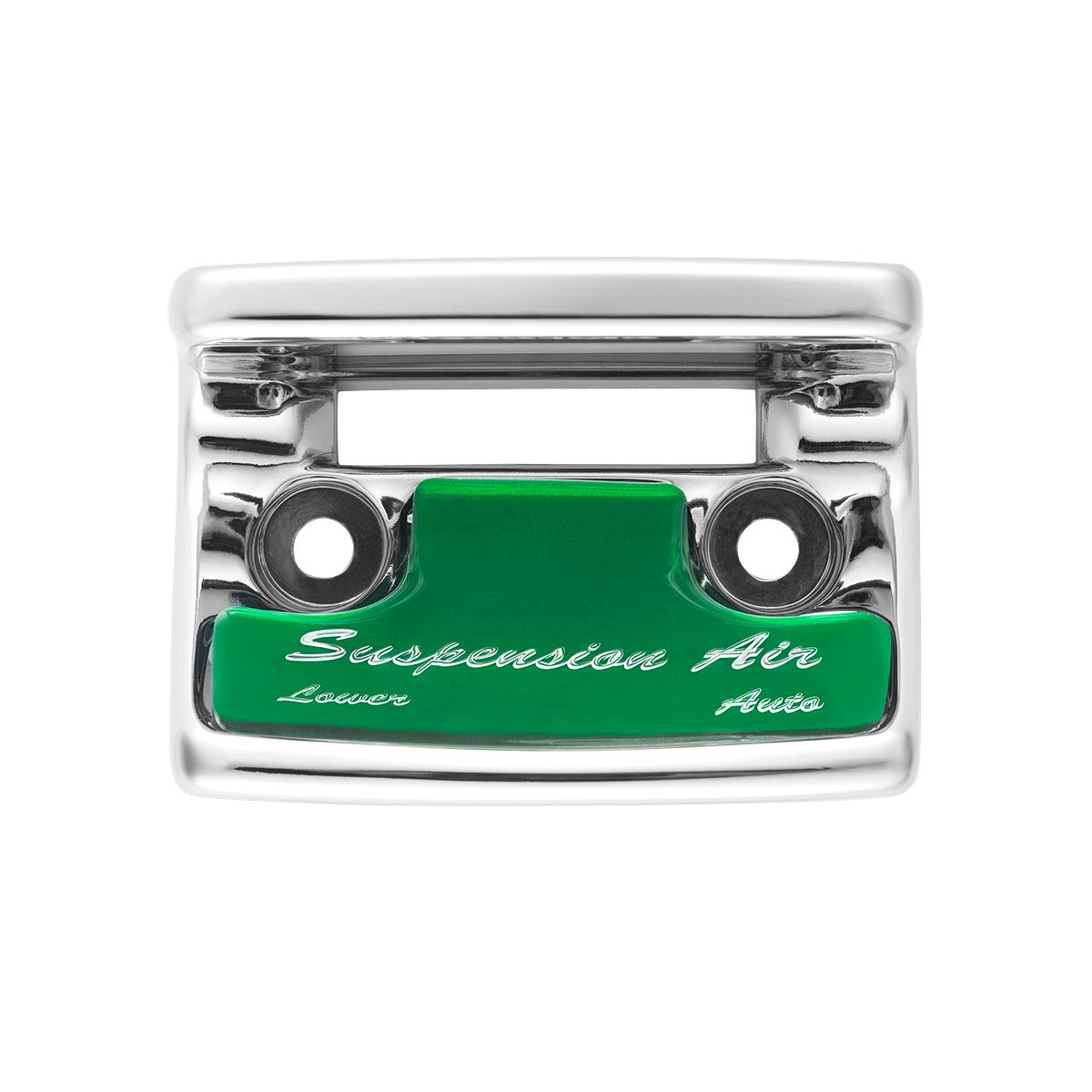 Chrome Plastic Suspension Air Switch Guard With Glossy Sticker For 1990-2010 Freightliner Classic-Gr