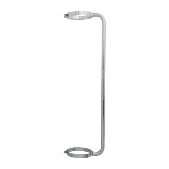 45" Chrome Exhaust Grab Handle - 7" Clamp