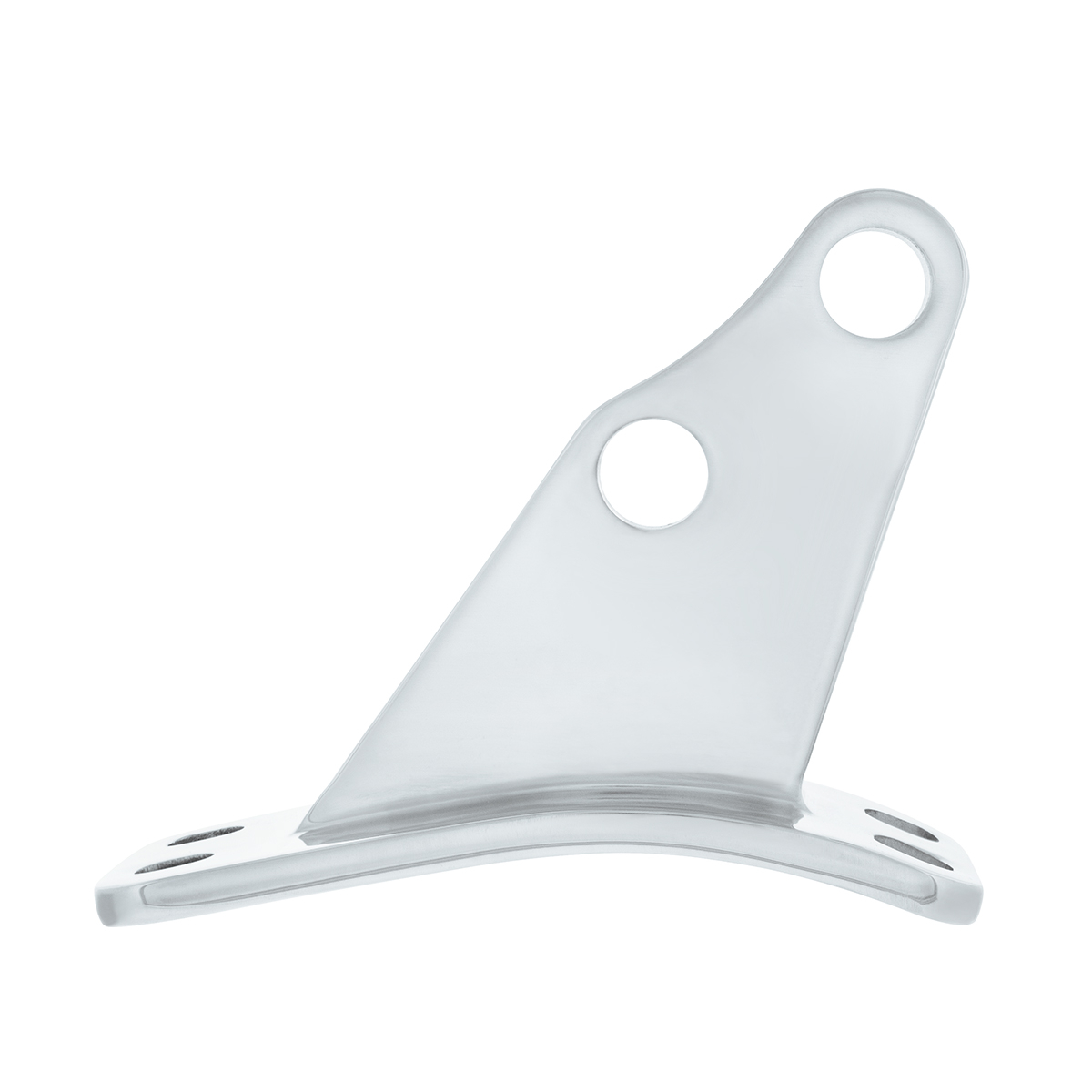304 Stainless Steel Angled Exhaust Bracket For Peterbilt