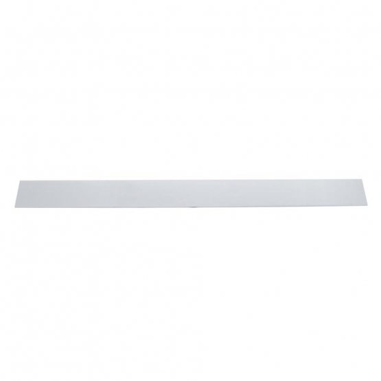 2" X 24" Stainless Top Mud Flap Plate - Welded Stud