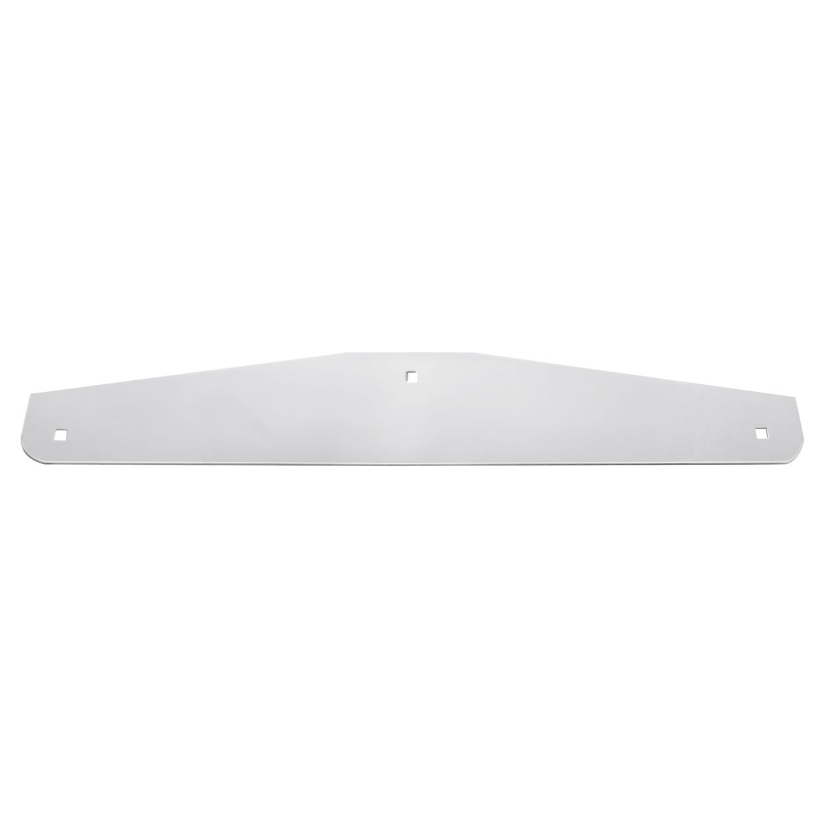 24" X 4" Stainless Steel Bottom Mud Flap Plate - Bolt Thru