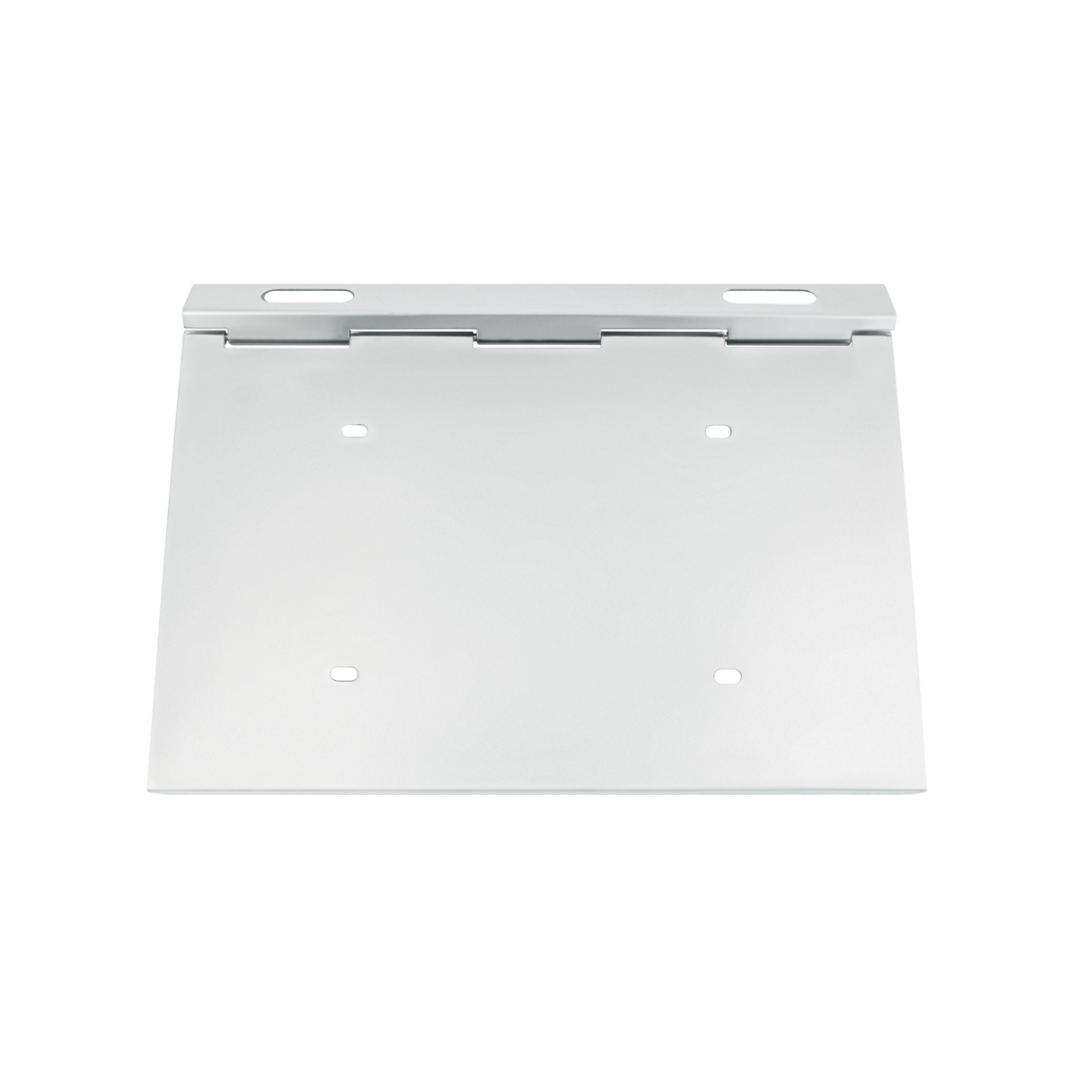 Stainless 1 License Plate Holder With Hinge