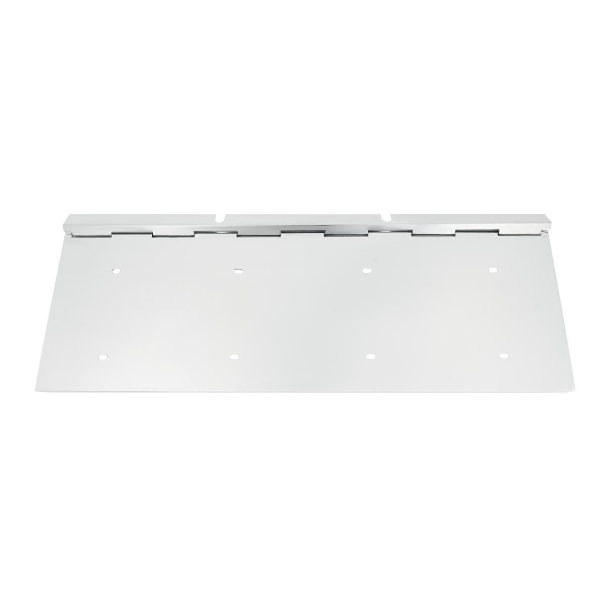 Stainless 2 License Plate Holder With Hinge