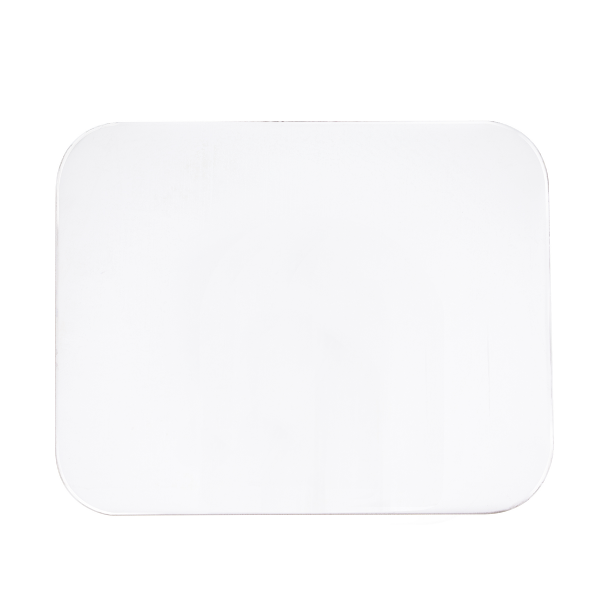 Stainless Steel 4"x 5" Permit Sticker Plate With Adhesive