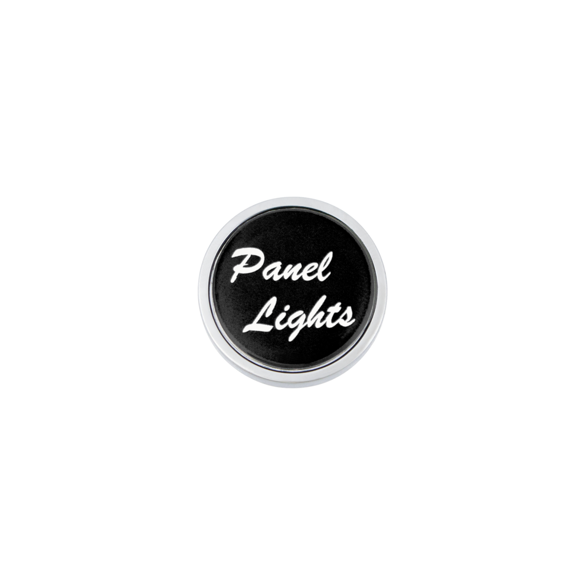 "Panel Lights" Dash Knob - Black Glossy Sticker