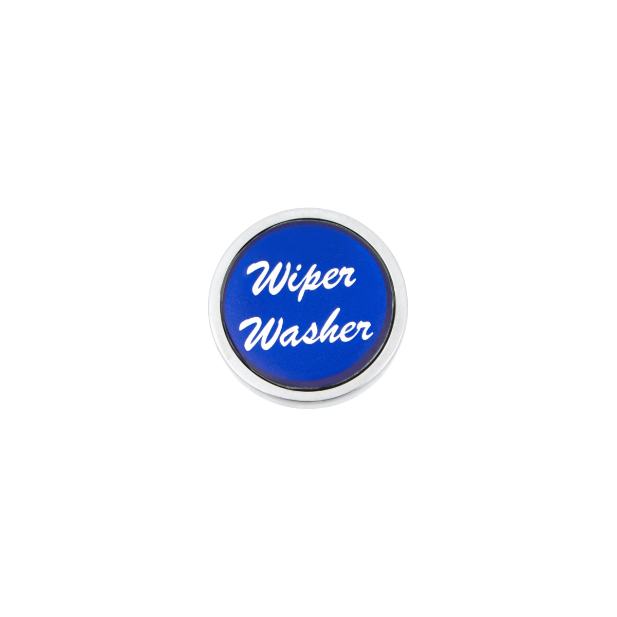 "Wiper/Washer" Dash Knob - Blue Glossy Sticker