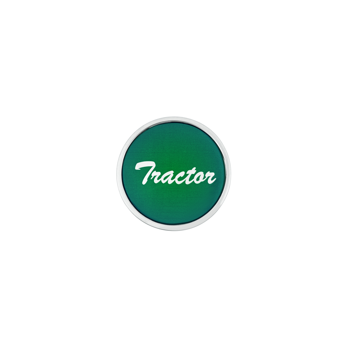 "Tractor" Long Air Valve Knob - Green Glossy Sticker