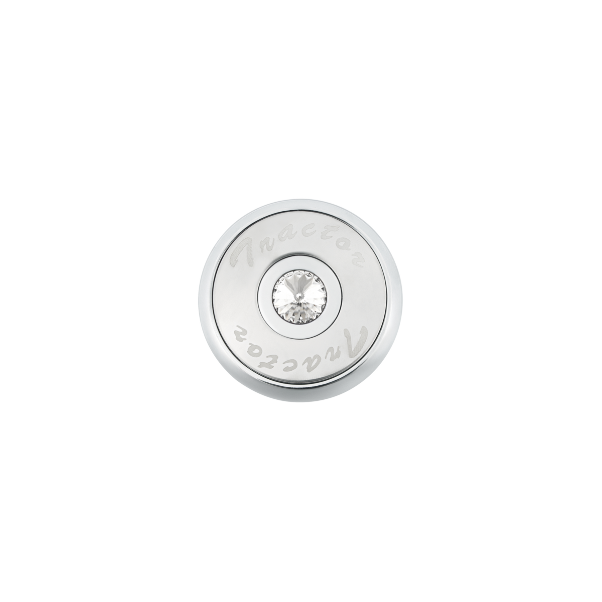 "Tractor" Deluxe Air Valve Knob - Clear Crystal
