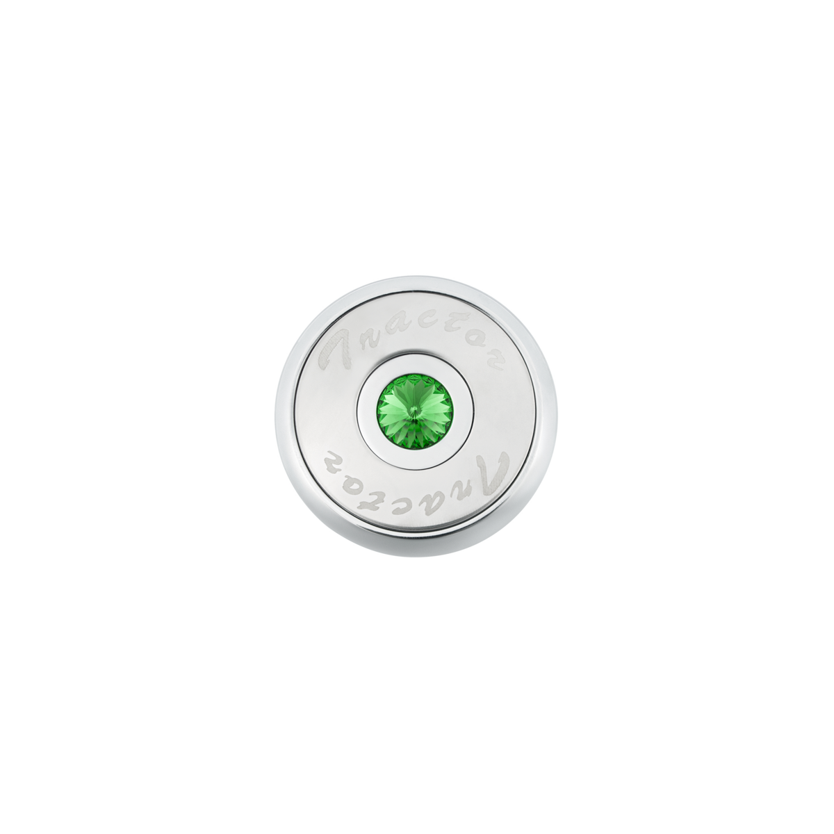 "Tractor" Deluxe Air Valve Knob - Green Crystal