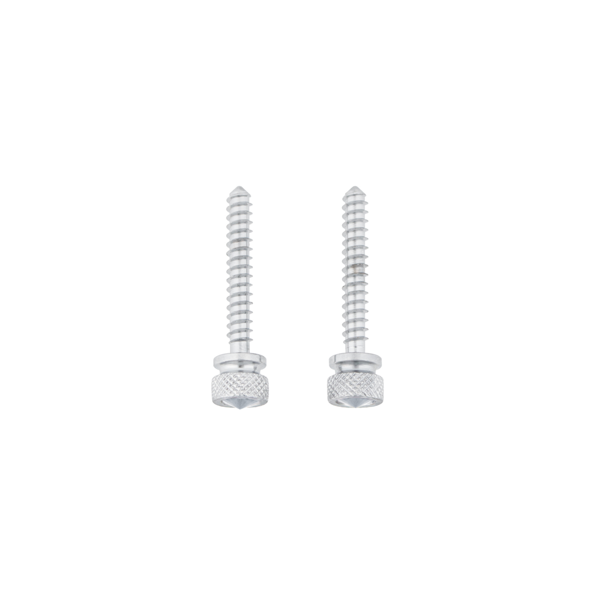 Chrome Long Dash Screw With Clear Crystal For Freightliner (2-Pack)