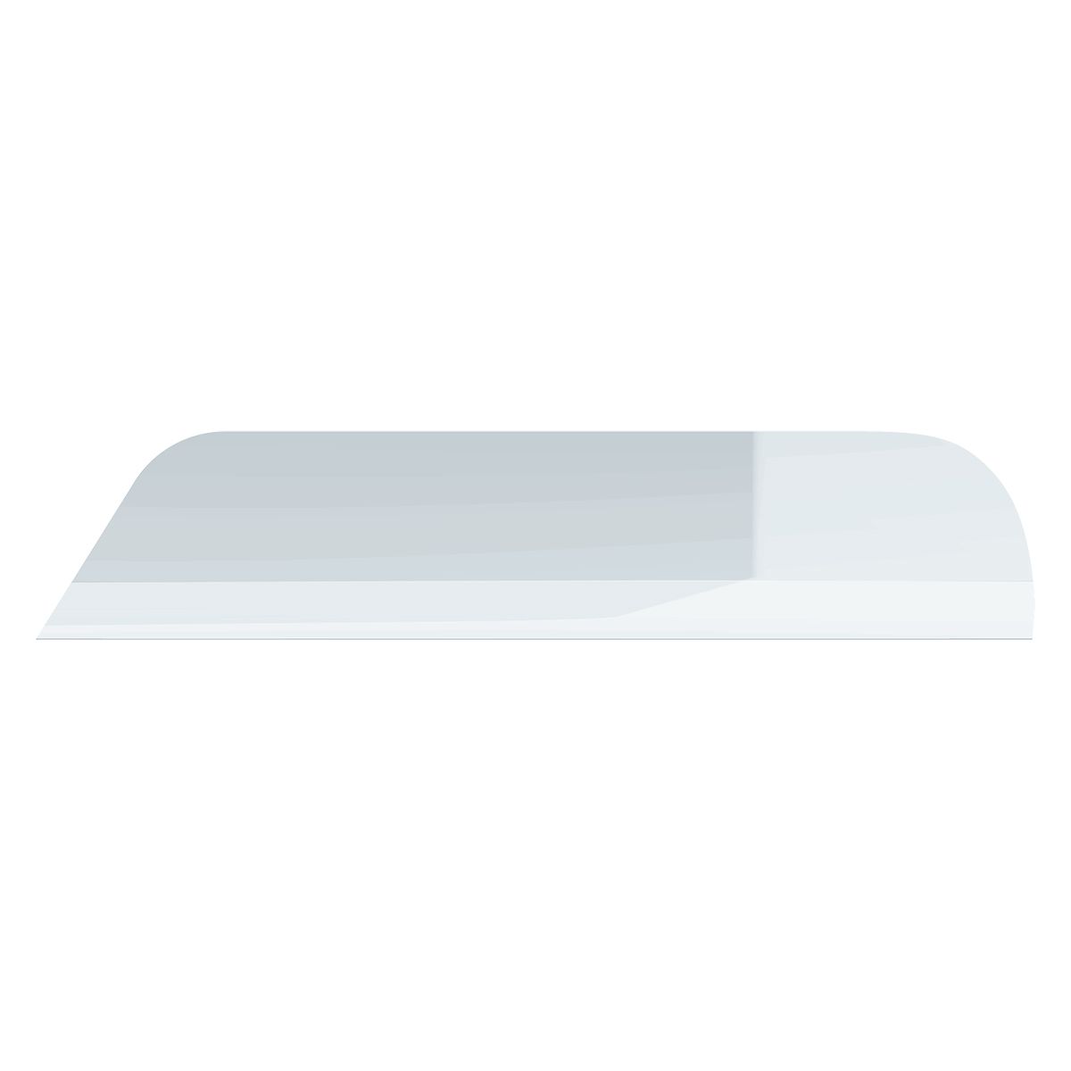 Stainless 6" Chopped Window Trim For 2008-2017 Freightliner Cascadia