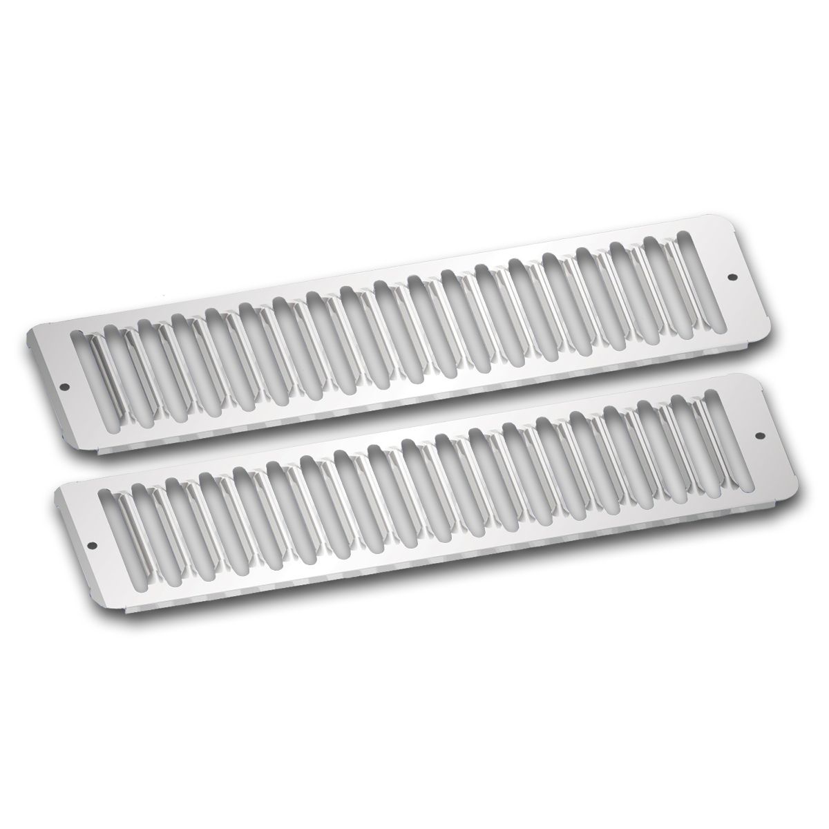 Stainless Hood Air Intake Trim For 1988+ Mack CH