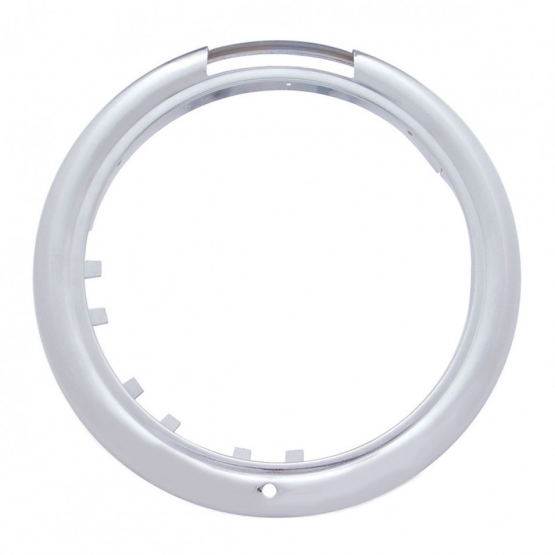 Chrome "Classic" Headlight Bezel With Turn Signal Cutout