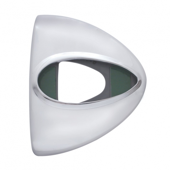 Headlight Turn Signal Cover With Teardrop Light Cutout For Peterbilt
