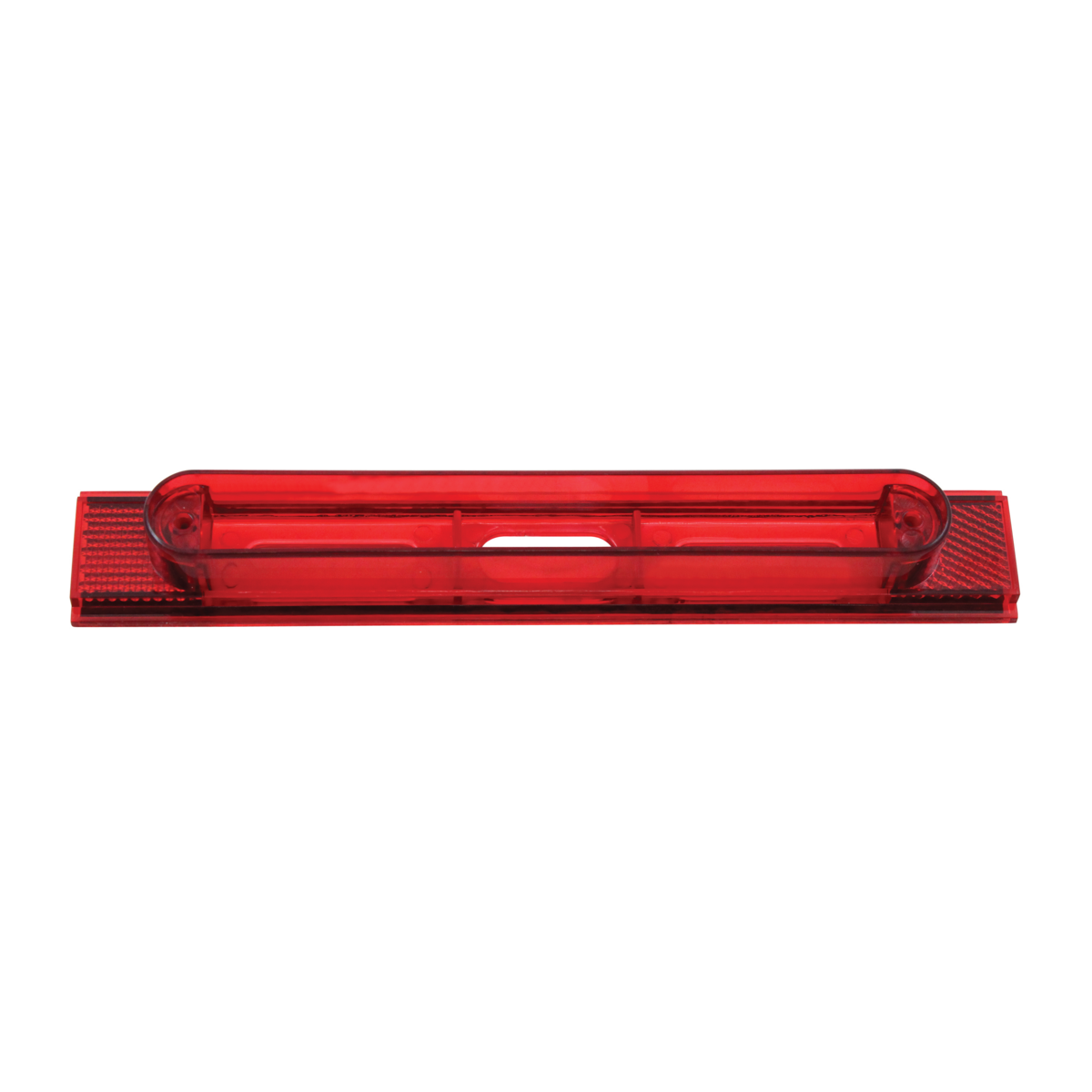 Conspicuity Reflector Plate Light Housing - Red (Bulk) (Each)