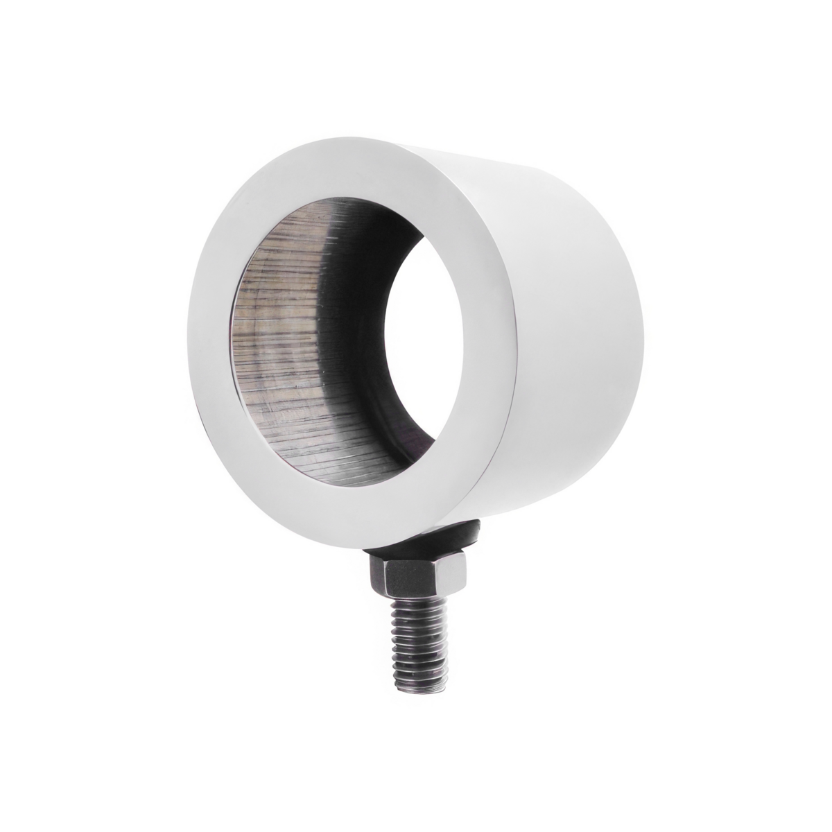 SS 2" Double Face Light Housing