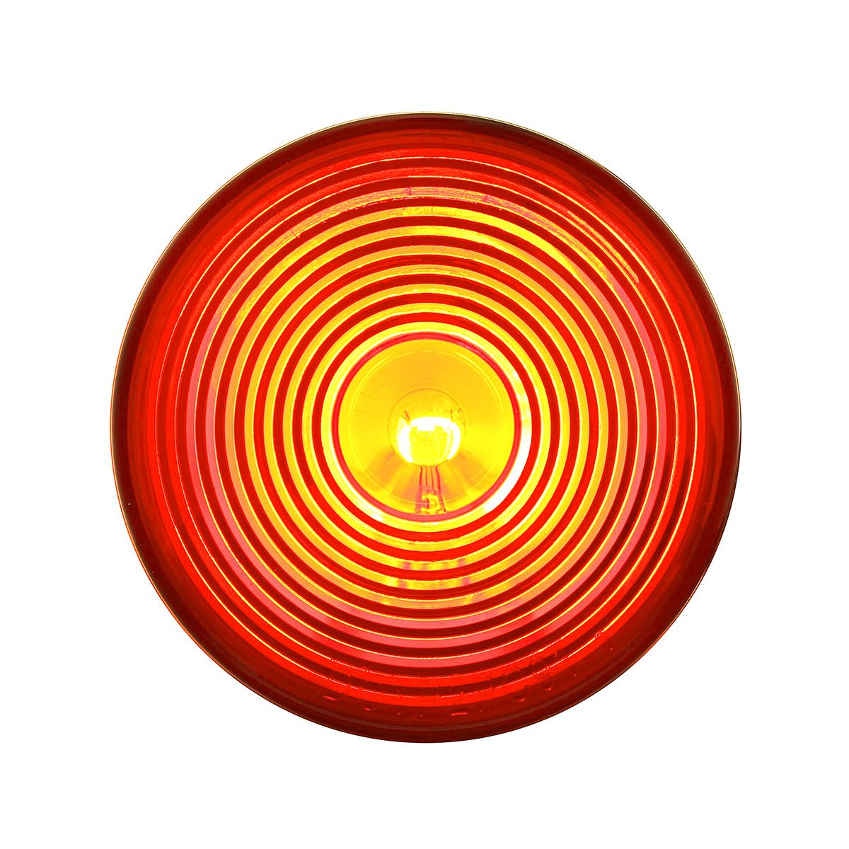 2-1/2" Round Light (Clearance/Marker) - Red Lens