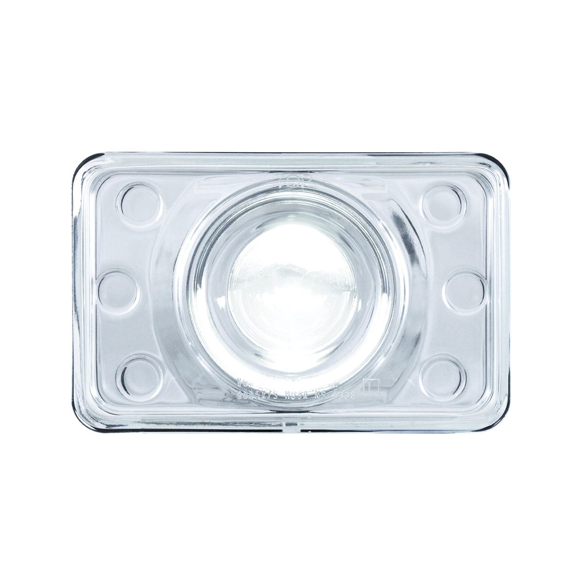 ULTRALIT - 4" X 6" Crystal Projection Headlight - Low Beam