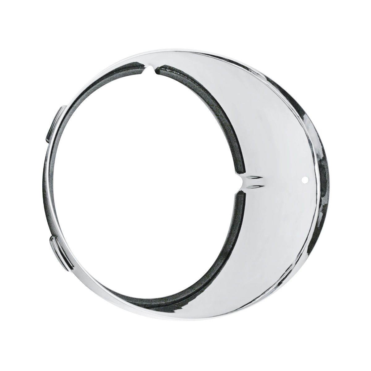 Chrome Inner Headlight Bezel For 1996-2010 Freightliner Century - Passenger