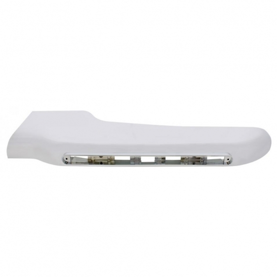 Front Fender Cover With LED Cutout For Peterbilt 388 (2008-2015) & 389 (2008-2023)- Driver