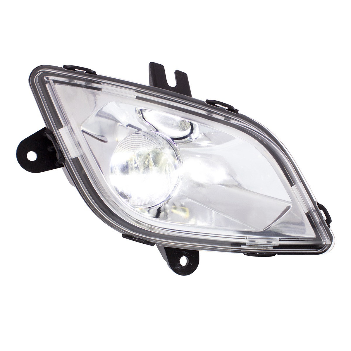 Chrome High Power LED Fog Light For 2018-2024 Freightliner Cascadia - Passenger