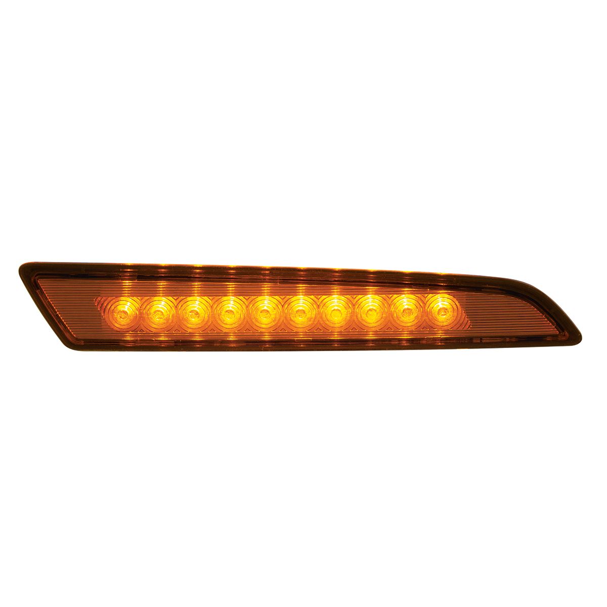 10 LED Hood Fender Side Marker Light For 2018-2024 Volvo VN/VNL - Driver