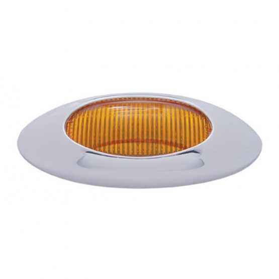 "Phantom I" Bezel & Lens Kit - Amber Lens (Bulk)