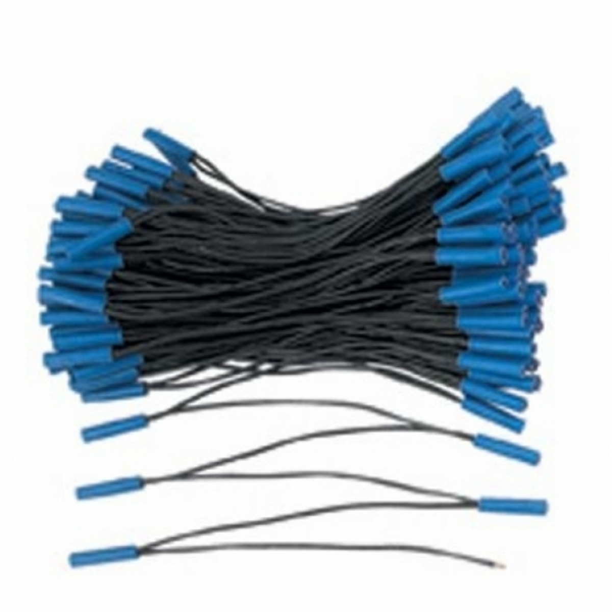 100' Long 0.180" Female Bullet Plug Wire Harness - 7" Lead - Competition Series