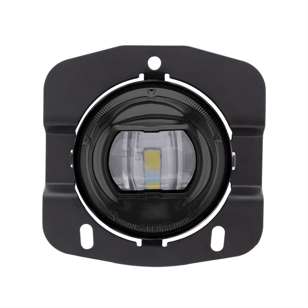 LED Fog Light For 2013-2022 Kenworth 1st Gen T680 -Competition Series- Black