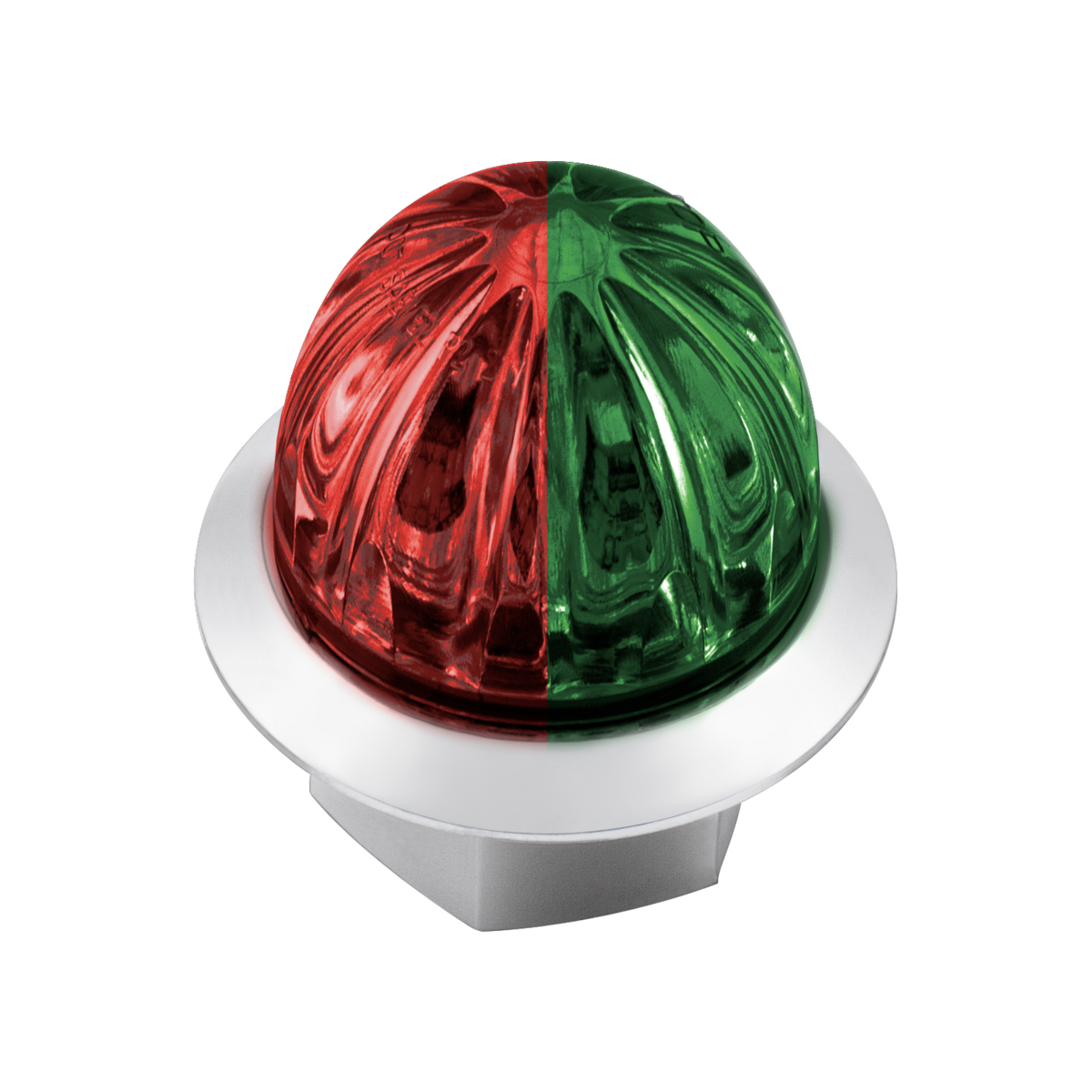 Double Fury 4 LED Dual Function Mini Watermelon Light-Red & Green LED