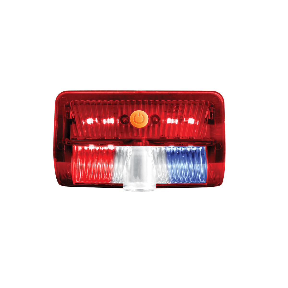 9 LED Interior Door Light With American Flag Courtesy Projector Light For 2006+ Kenworth & Peterbilt
