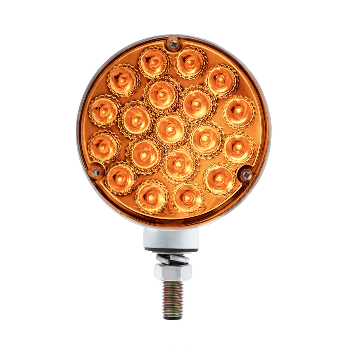 Double Fury 38 LED Reflector Double Face Turn Signal Light-Amber & Red LED