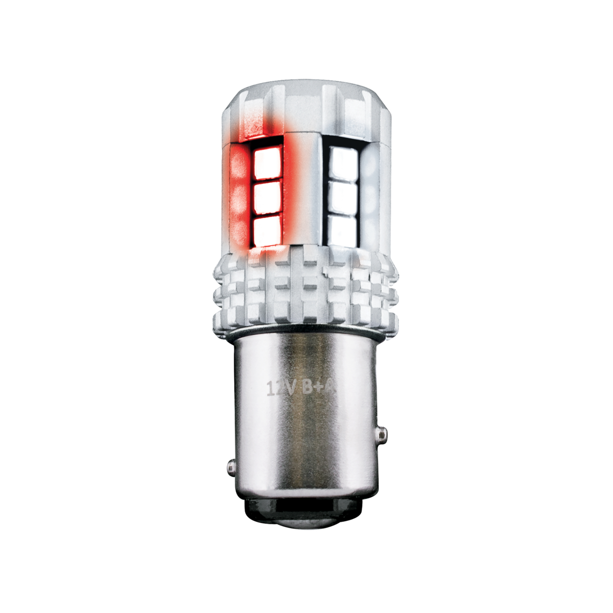 360-Degree Double Fury High Power 18 LED 1157 Bulb-Red & White LED