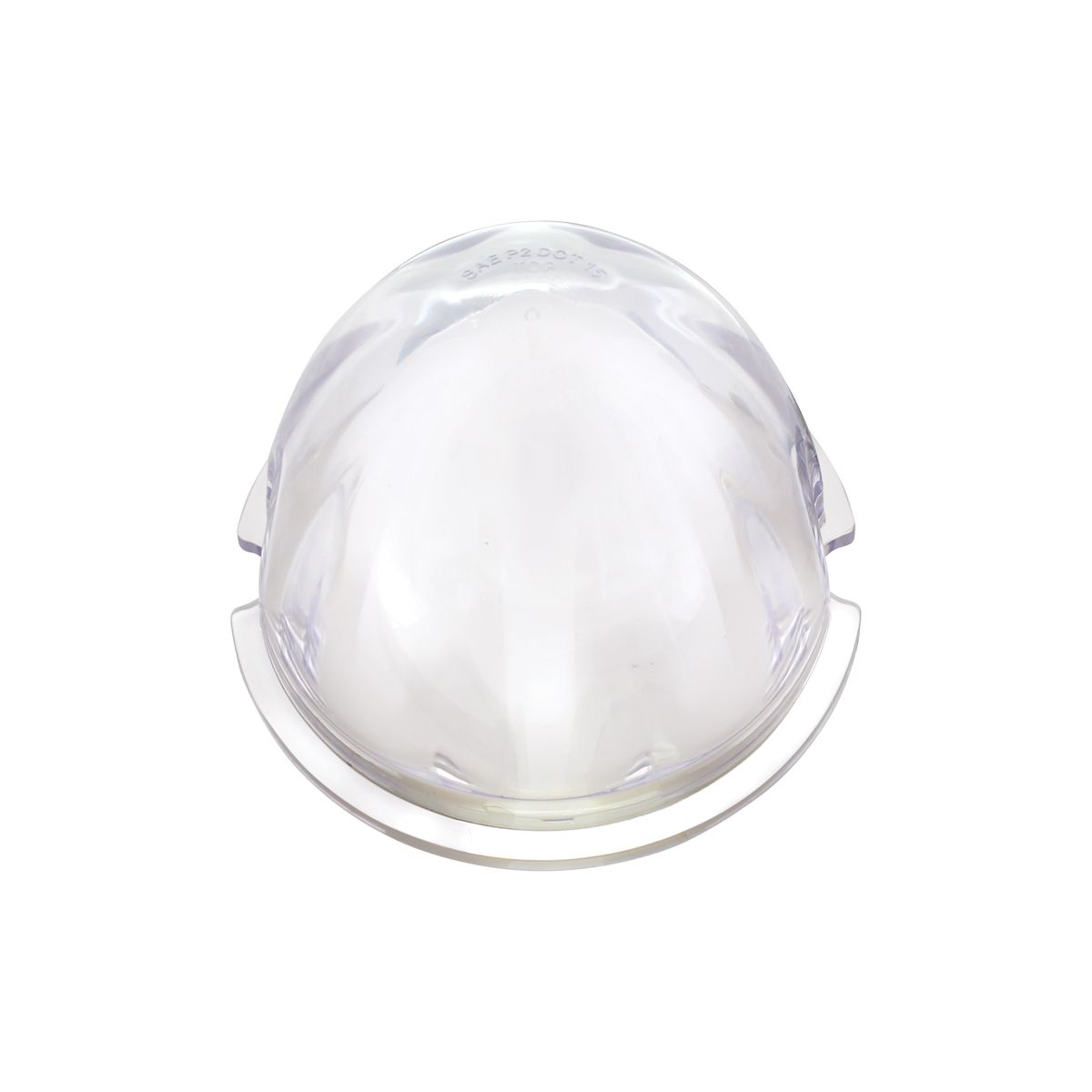 9 LED Dual Function GloLight Watermelon Cab/Auxiliary Light - Amber LED/Clear Lens