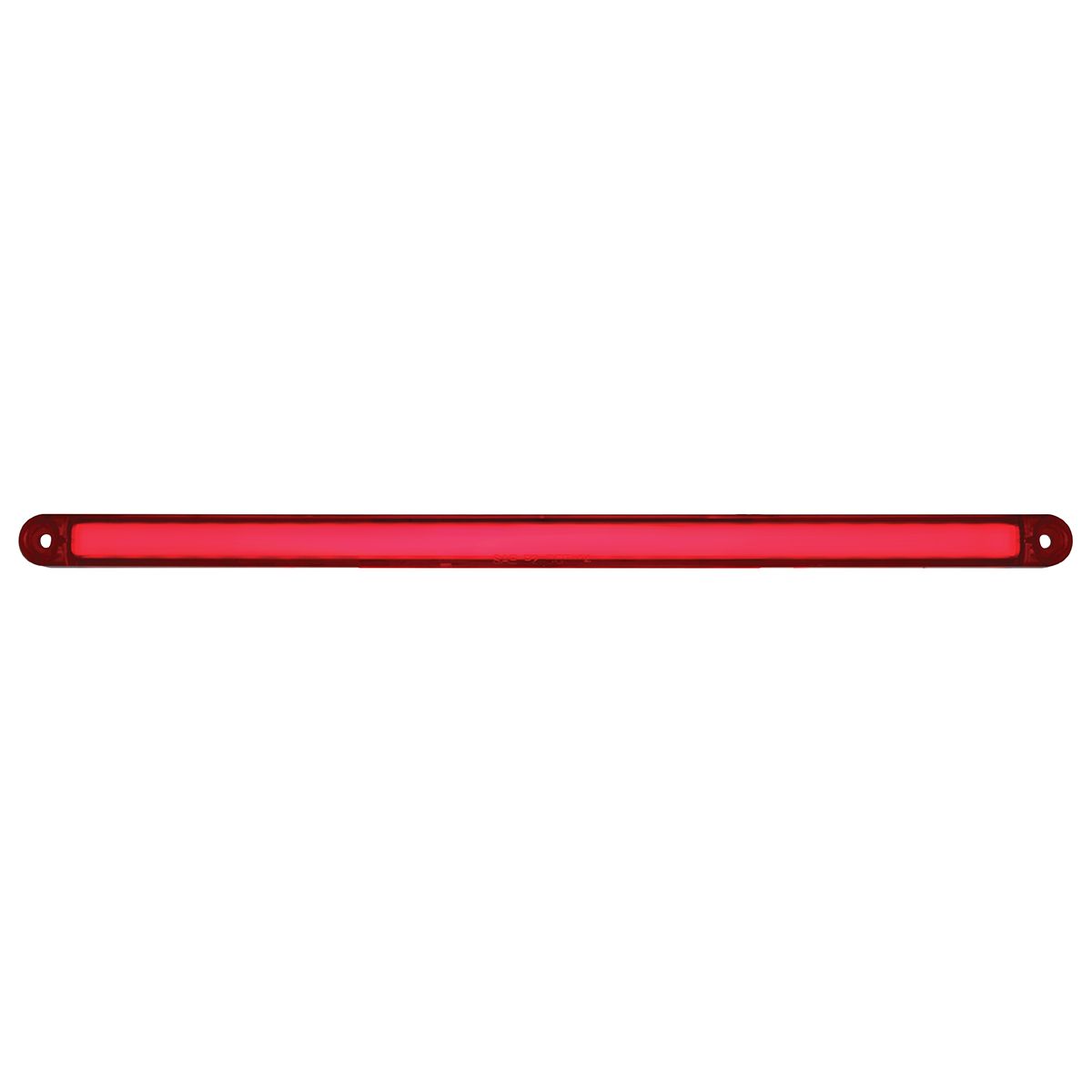 24 LED Dual Function 12" GloLight Bar (Stop, Turn & Tail) - Red LED/Red Lens (Card)