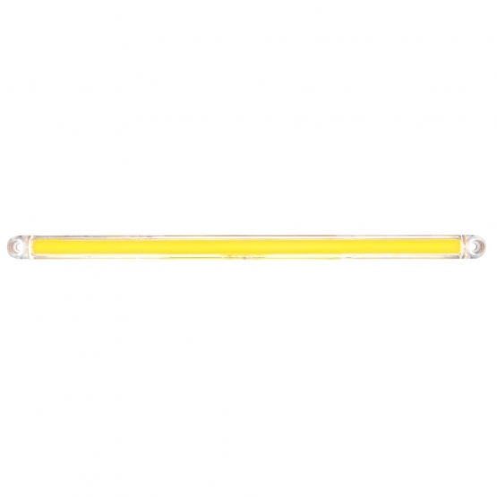 24 LED Dual Function 12" GloLight Bar (Turn Signal) - Amber LED/Clear Lens (Card)