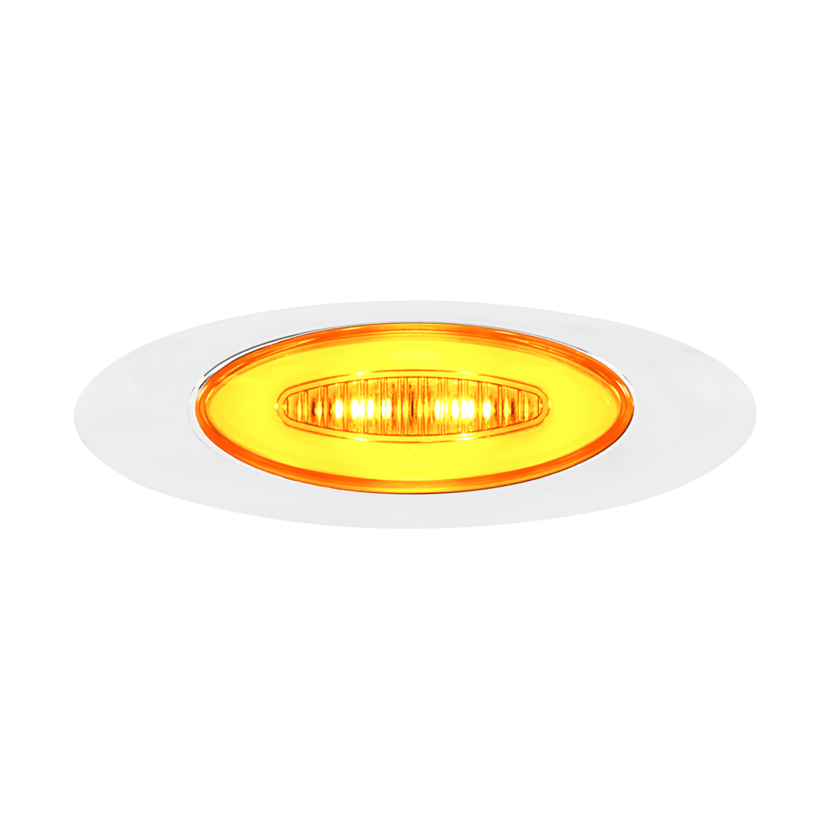 6 LED M5 Millennium GloLight (Clearance/Marker) - Amber LED/Clear Lens