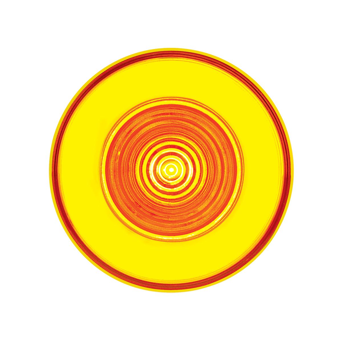 9 LED 2-1/2" Round GloLight (Clearance/Marker) - Amber LED/Amber Lens