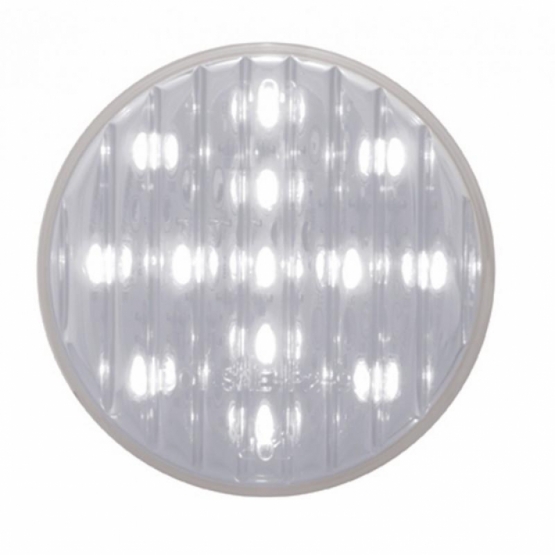 13 LED 2-1/2" Auxiliary/Utility Light - White LED/Clear Lens
