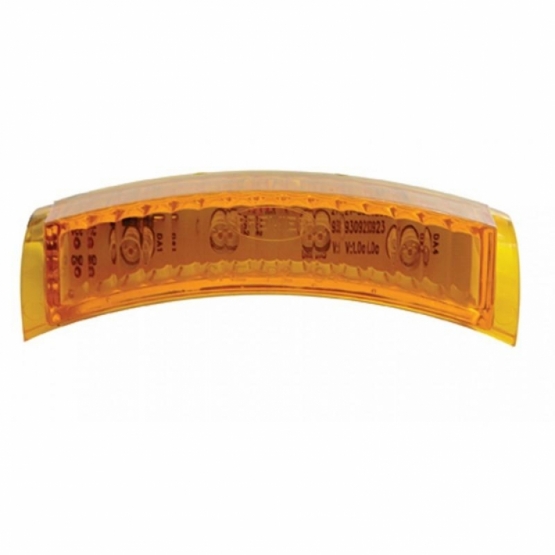 4 LED Headlight Turn Signal Light - Amber LED/Amber Lens (Bulk)