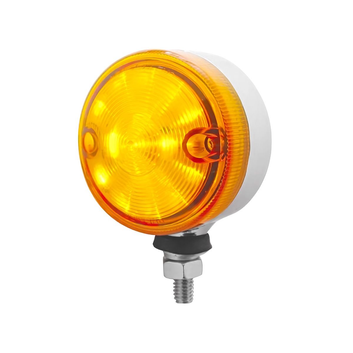 15 LED 3" Single Face Light - Amber LED/Amber Lens